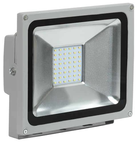 IEK Прожектор СДО 05-30 светодиодный серый SMD IP65