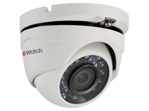 HiWatch Камера HD-TVI DS-T203 (6 mm) 2Мп уличная купольная с ИК-подсветкой до 20м