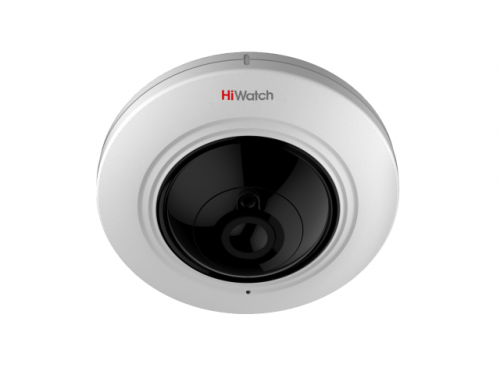 HiWatch Камера HD-TVI DS-T501 (1.1 mm) 5Мп внутренняя панорамнаяя с EXIR-подсветкой до 20м