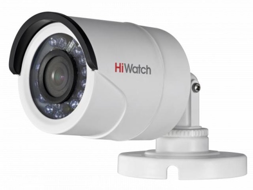 HiWatch 2Мп уличная цилиндрическая HD-TVI камера с EXIR-подсветкой до 20м