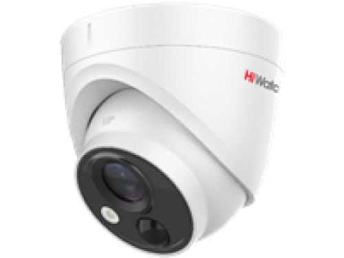 HiWatch Камера HD-TVI DS-T213(B) (2.8 mm) 2Мп уличная купольная с EXIR-подсветкой до 20м и PIR