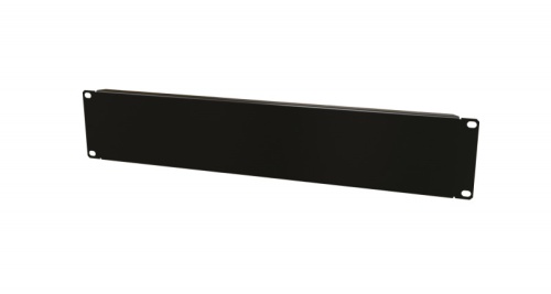 Hyperline Фальш-панель на 2U, цвет черный (RAL 9005)