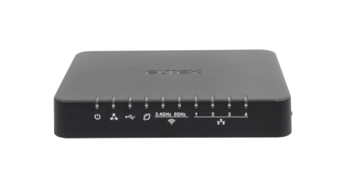 Eltex Абонентский маршрутизатор RG-35-Wac: 1 порт WAN 10/100 Base-T, 4 порта LAN 10/100 Base-T, 1xUSB, Wi-Fi (802.11n, 2