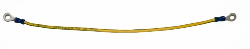 Hyperline Кабель заземления кольцо-кольцо 0,8м (без крепежа)