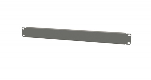 Hyperline Фальш-панель на 1U, цвет серый (RAL 7035)