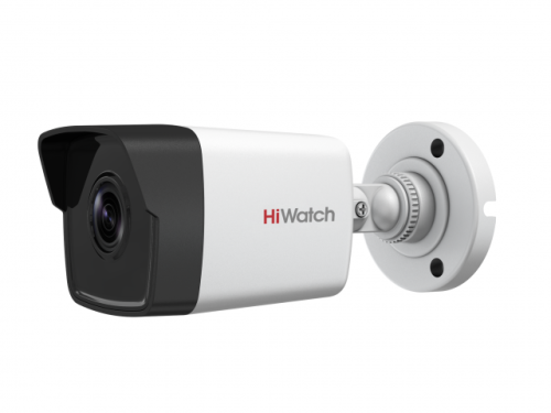 HiWatch IP-камера DS-I250M(B) (2.8 mm) 2Мп уличная цилиндрическая IP-камера с EXIR-подсветкой до 30м и встроенным микроф