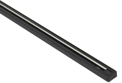 IEK Шинопровод осветительный 1Ф 1,5м черный + комплект
