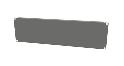 Hyperline Фальш-панель на 3U, цвет серый (RAL 7035)