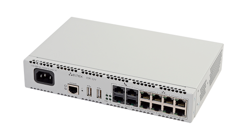 Eltex Сервисный маршрутизатор ESR-12V, 8х Ethernet 10/100/1000 Base-T, 1х RS-232 (RJ-45), 2х USB2.0, 3x FXS, 1x FXO, 2 G