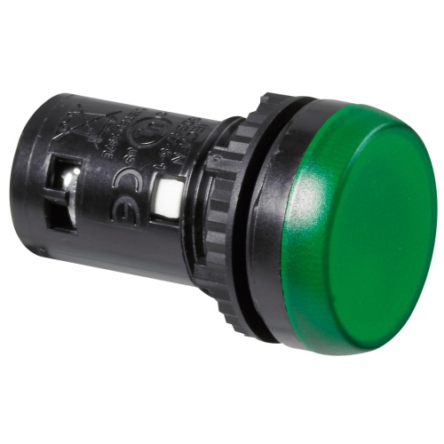 Legrand Osmoz индикаторная лампа моноблочная 24В зеленая