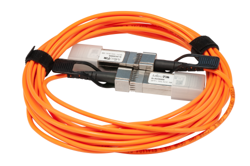 MikroTik Оптический патчкорд S+AO0005 SFP+ кабель длина 5 метров, DAC