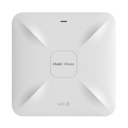 Reyee (Ruijie) Точка доступа Wi-Fi 6, 2*1Гб/с сетевых порта, до 1775Мб/с, потолочная