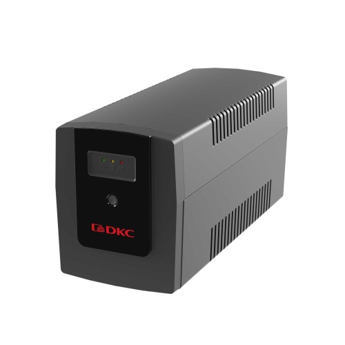 DKC Линейно-интерактивный ИБП, Info, 1200VA/720W, 3xSchuko, 2x7Aч