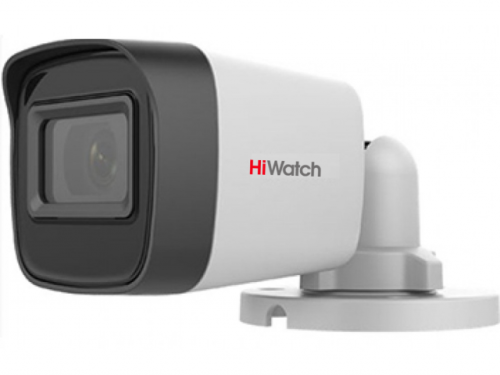 HiWatch Камера HD-TVI DS-T500 (С) (6 mm) 5Мп уличная цилиндрическая с EXIR-подсветкой до 30м