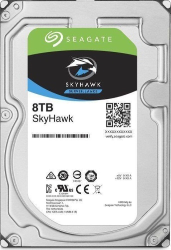 Жесткий диск HDD Seagate Original SATA-III 8Tb Skyhawk (7200rpm) 256Mb 3.5"