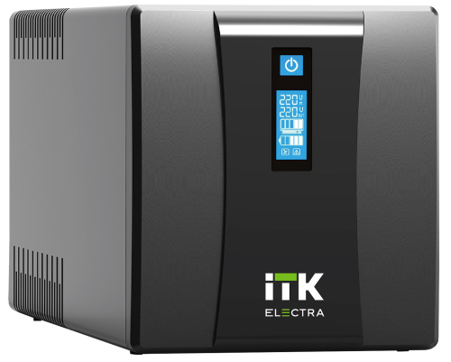 ITK ELECTRA ET ИБП 3кВА/1,8кВт с АКБ 4х9AH USB