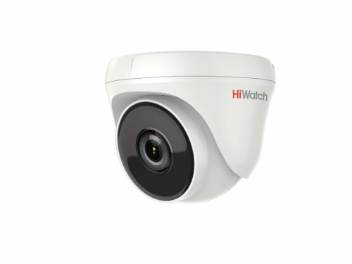 HiWatch 2Мп внутренняя купольная HD-TVI камера с EXIR-подсветкой до 40м