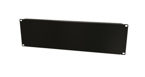 Hyperline Фальш-панель на 3U, цвет черный (RAL 9005)