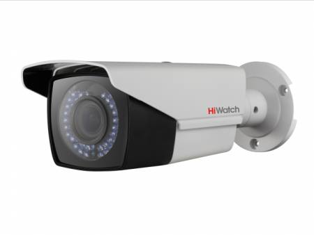 HiWatch Камера HD-TVI DS-T206P (2.8-12 mm) 2Мп уличная цилиндрическая с ИК-подсветкой до 40м  и технологией PoC