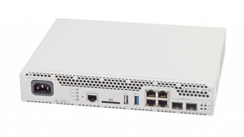 Eltex Сервисный маршрутизатор ESR-20, 2 х 10/100/1000BASE-T, 2 x Combo 10/100/1000BASE-T/1000BASE-X SFP, 1 x USB 2.0, 1 