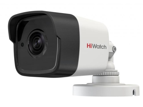 HiWatch Камера HD-TVI DS-T500P (6 mm) 5Мп уличная цилиндрическая с EXIR-подсветкой до 20м и технологией PoC