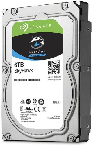 Жесткий диск HDD Seagate Original SATA-III 6Tb Skyhawk (5400rpm) 256Mb 3.5"